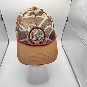 Shiner Bock Tan Camo Trucker Hat SnapBack Hunting Magellan Outdoors
